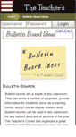 Mobile Screenshot of bulletinboards.theteacherscorner.net