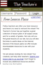 Mobile Screenshot of lesson-plans.theteacherscorner.net